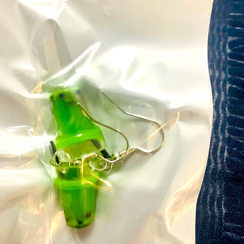 Bubble Tea Accent Earrings